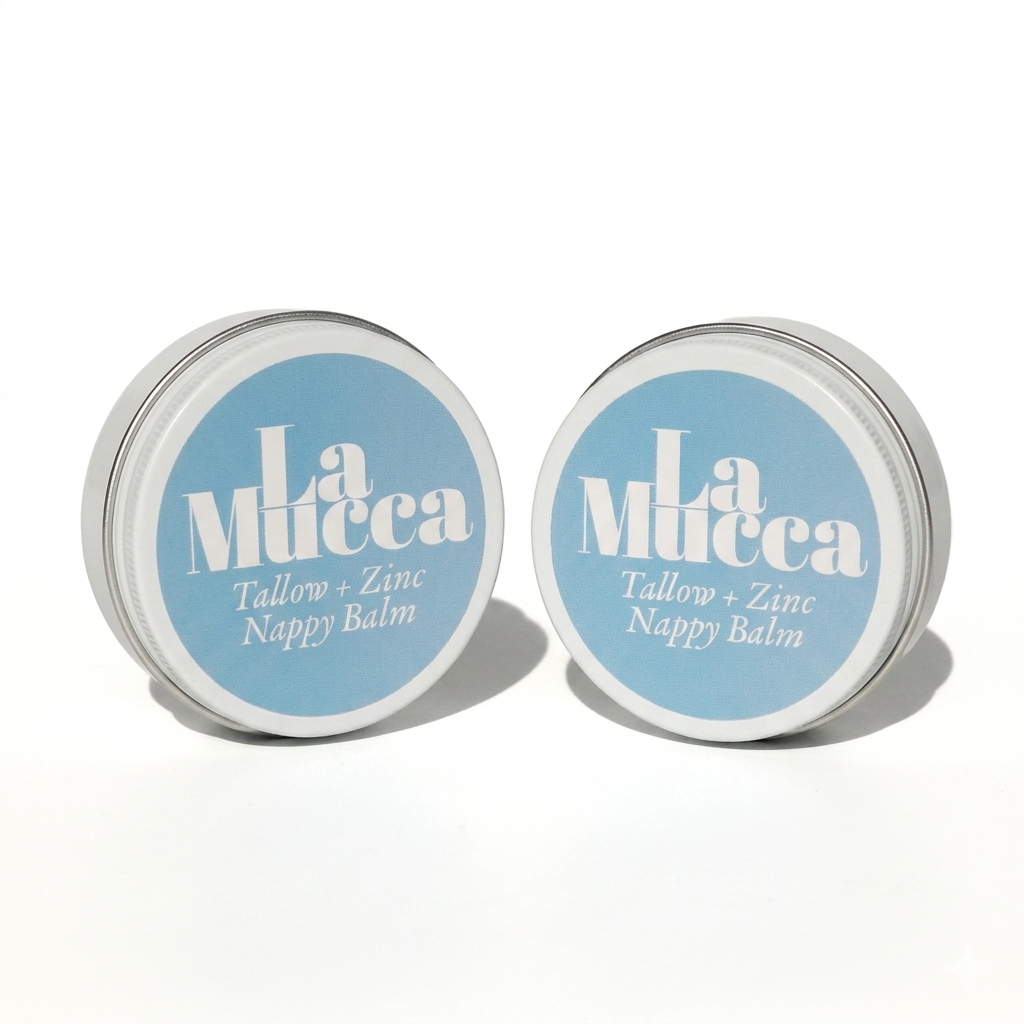 Tallow + Zinc Nappy Balm 2-Pack