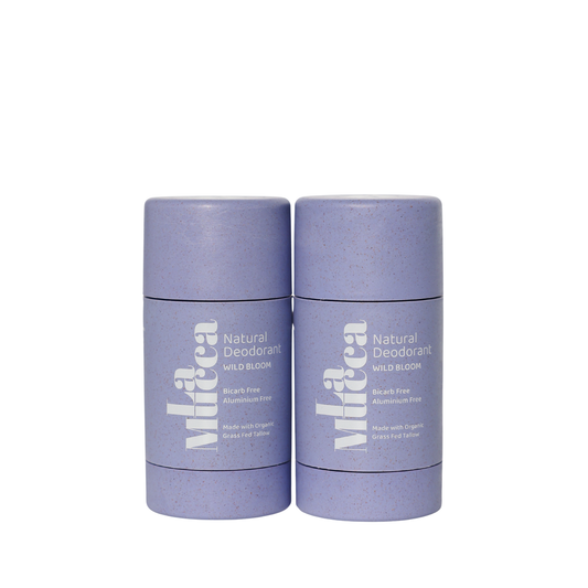 Natural Deodorant: Wild Bloom 2-Pack (PRE-ORDER)